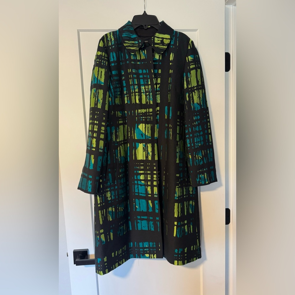 Diane von Frustenberg coat.